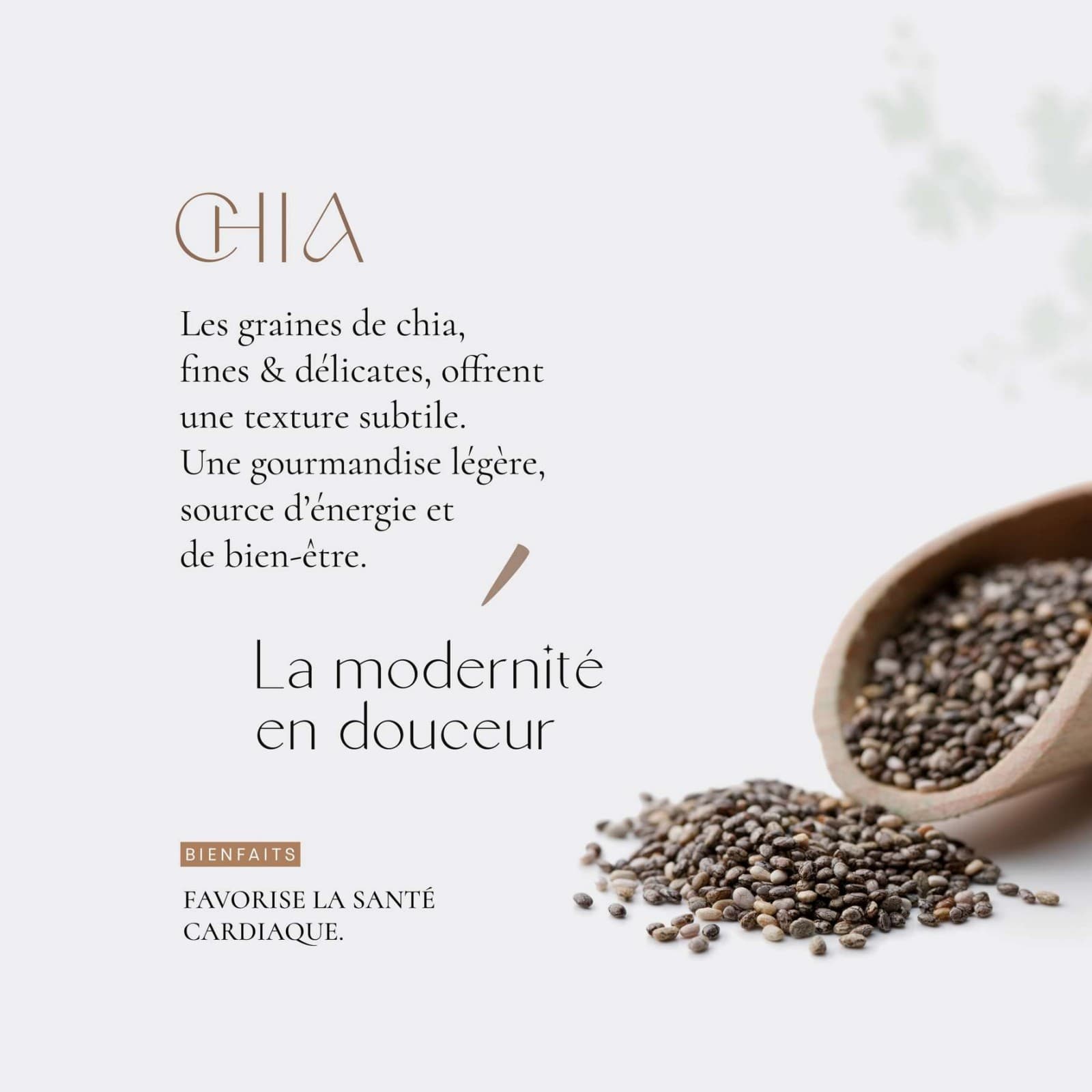 Amandes Chia - detail